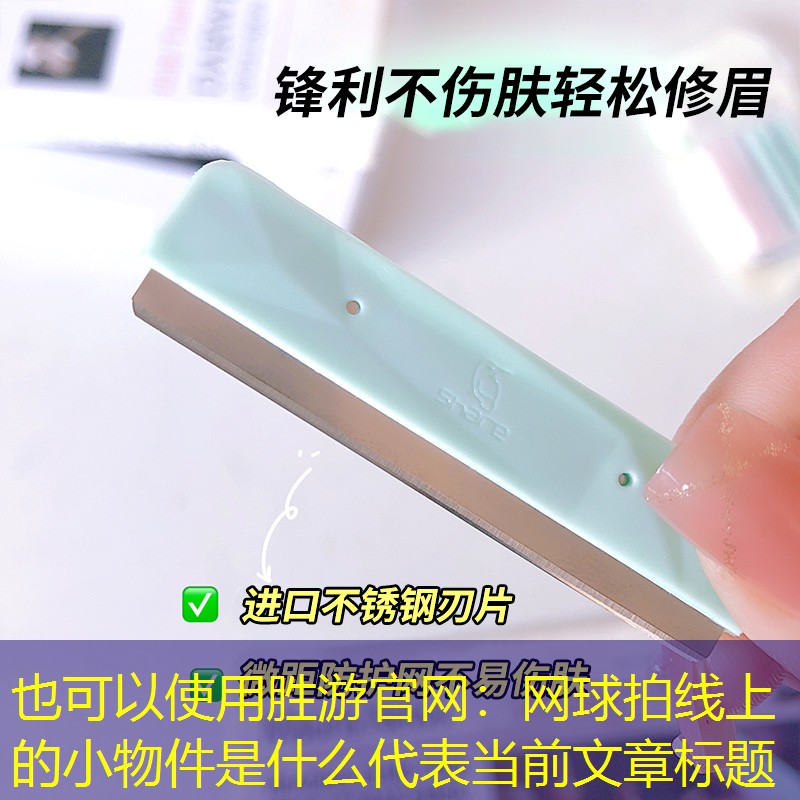 网球拍线上的小物件是什么